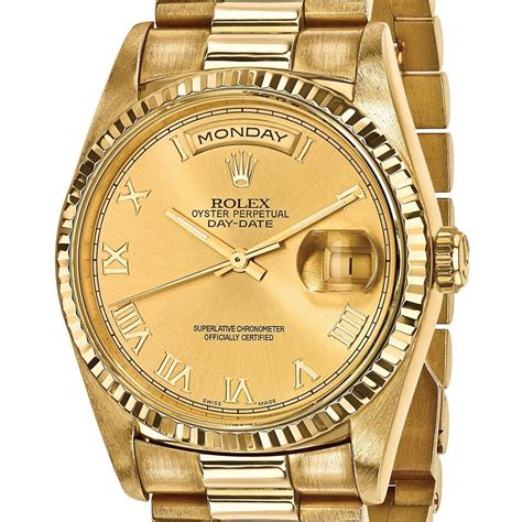 men rolex gold presidential|pre owned rolex president gold.